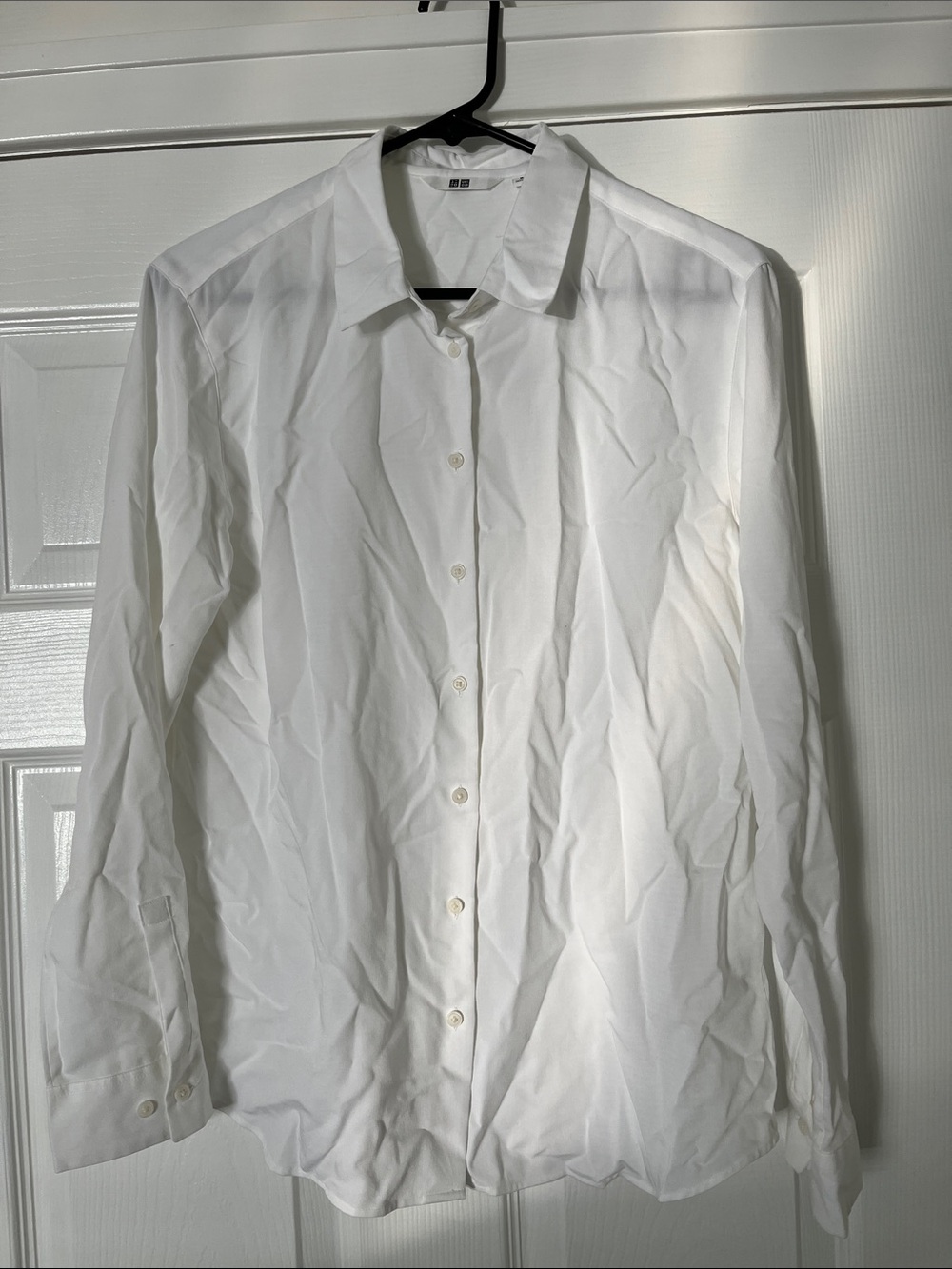 Uniqlo Medium White Button-down Shirt